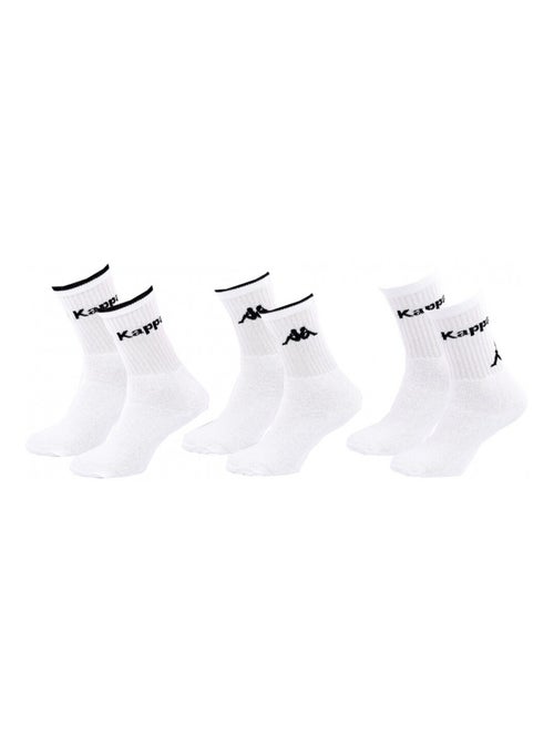 Chaussettes Homme CREW KAPPA - Pack de 6 - Kiabi