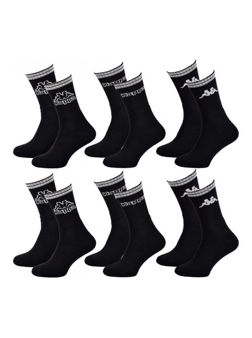 Chaussettes Homme CREW KAPPA - Pack de 6 - Kiabi