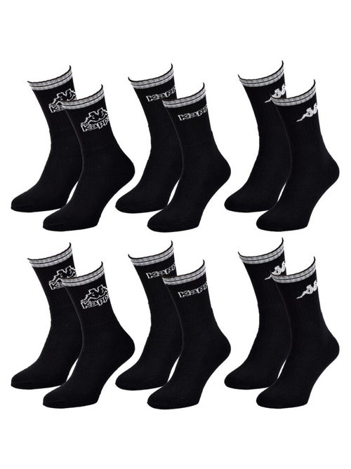Chaussettes Homme CREW KAPPA - Pack de 6 - Kiabi