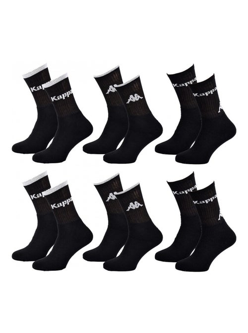 Chaussettes Homme CREW KAPPA - Pack de 6 - Kiabi
