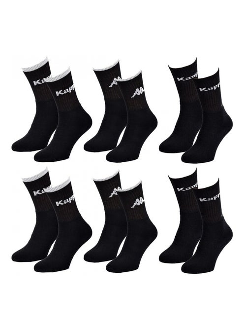 Chaussettes Homme CREW KAPPA - Pack de 6 - Kiabi