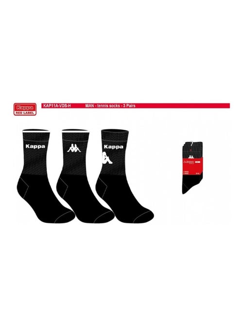 Chaussettes Homme CREW KAPPA - Pack de 6 - Kiabi