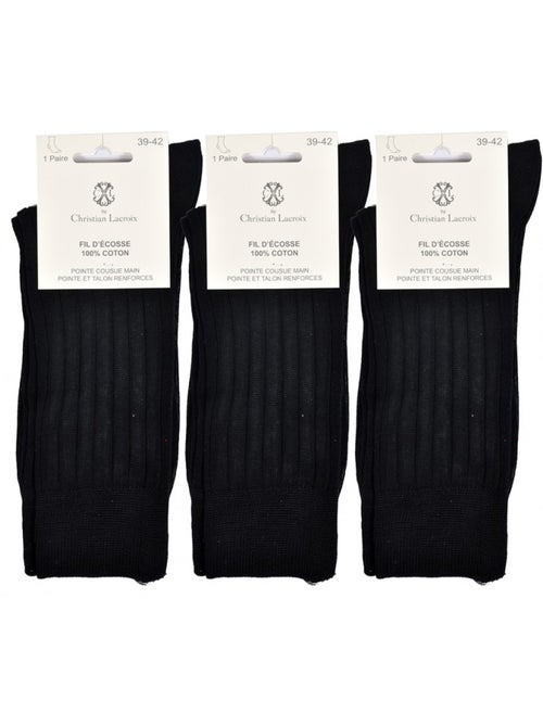 Chaussettes homme CXL By LACROIX - Pack de 3 - Kiabi