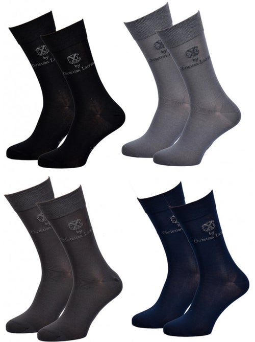 Chaussettes homme CXL By LACROIX - Pack de 4 - Kiabi