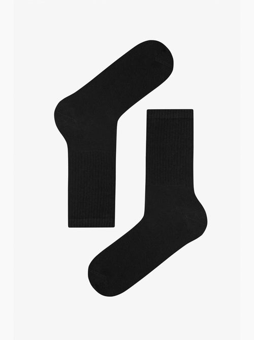Chaussettes homme de tennis, paire de socquettes penti - Kiabi Chaussettes homme de tennis, paire de socquettes penti - Kiabi