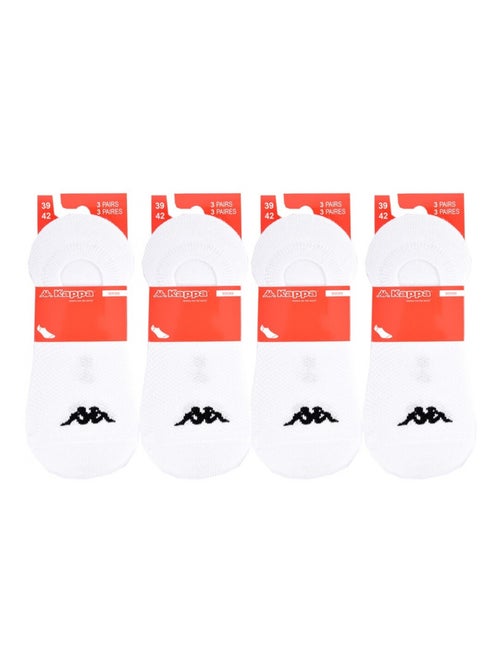 Chaussettes Homme FOOTIES KAPPA - Pack de 12 - Kiabi