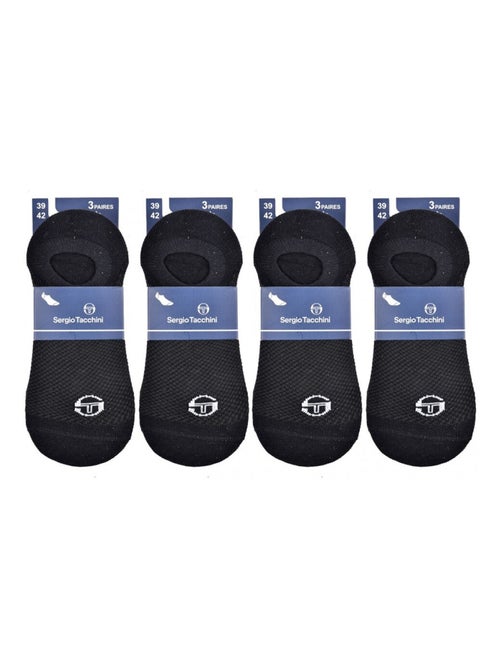 Chaussettes Homme FOOTIES SERGIO TACCHINI - Pack de 12 - Kiabi