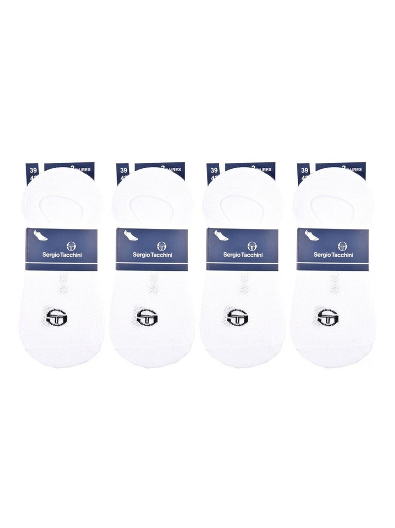 Chaussettes Homme FOOTIES SERGIO TACCHINI Lot de 12 - Pack de 12 Multicolore - Kiabi