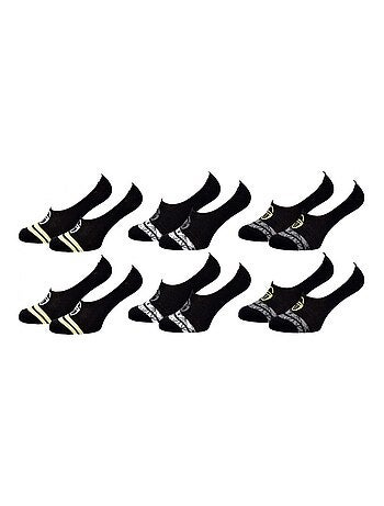 Chaussettes Homme FOOTIES SERGIO TACCHINI Lot de 6 - Pack de 6