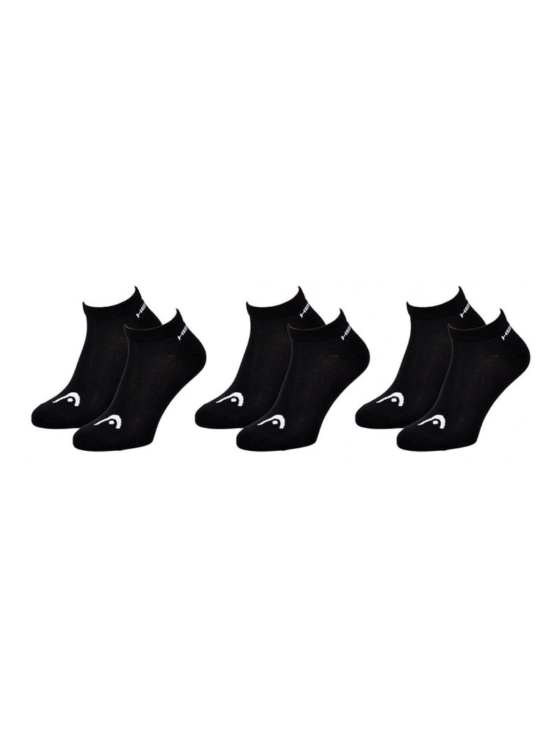 Chaussettes homme HEAD SPORT ET PERFORMANCE- Pack de 12 Blanc Noir - Kiabi