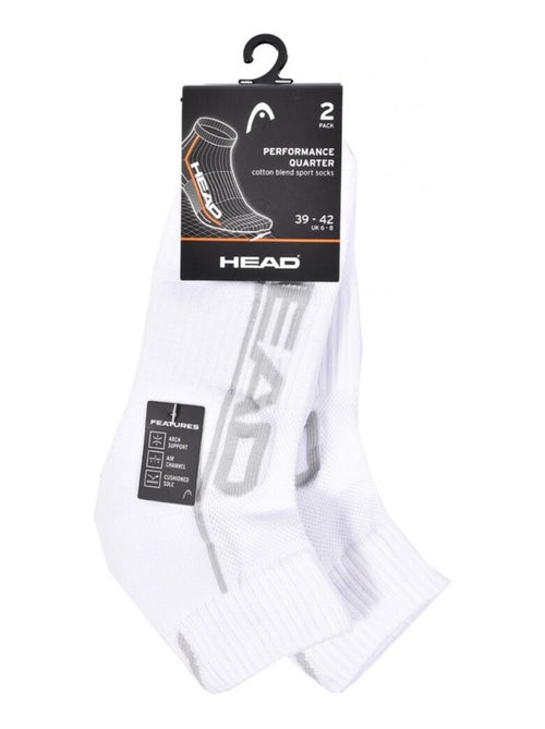 Chaussettes homme HEAD SPORT ET PERFORMANCE- Pack de 4 - Kiabi