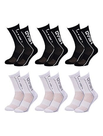 Chaussettes homme HEAD SPORT ET PERFORMANCE- Pack de 6