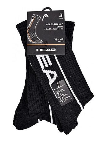 Chaussettes homme HEAD SPORT ET PERFORMANCE- Pack de 6