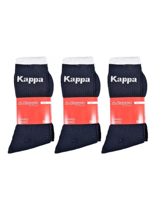 Chaussettes Homme KAPPA CREW - Pack de 9 - Kiabi