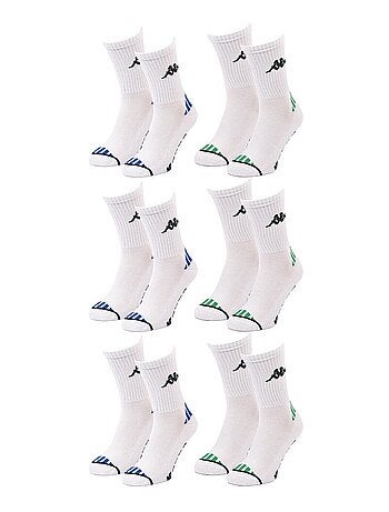 Chaussettes Homme KAPPA CREW SPORT - Pack de 6