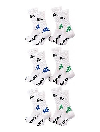 Chaussettes Homme KAPPA CREW SPORT - Pack de 6