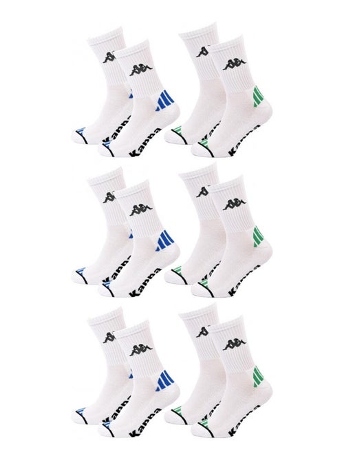 Chaussettes Homme KAPPA CREW SPORT - Pack de 6 - Kiabi