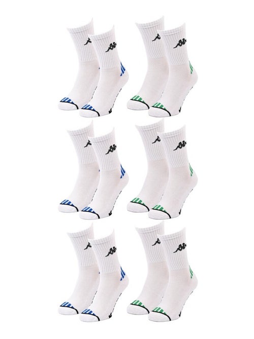 Chaussettes Homme KAPPA CREW SPORT - Pack de 6 - Kiabi Chaussettes Homme KAPPA CREW SPORT - Pack de 6 - Kiabi