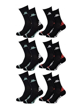 Chaussettes Homme KAPPA CREW SPORT - Pack de 6