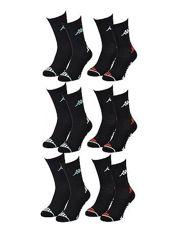 Chaussettes Homme KAPPA CREW SPORT - Pack de 6