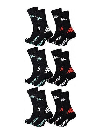 Chaussettes Homme KAPPA CREW SPORT - Pack de 6