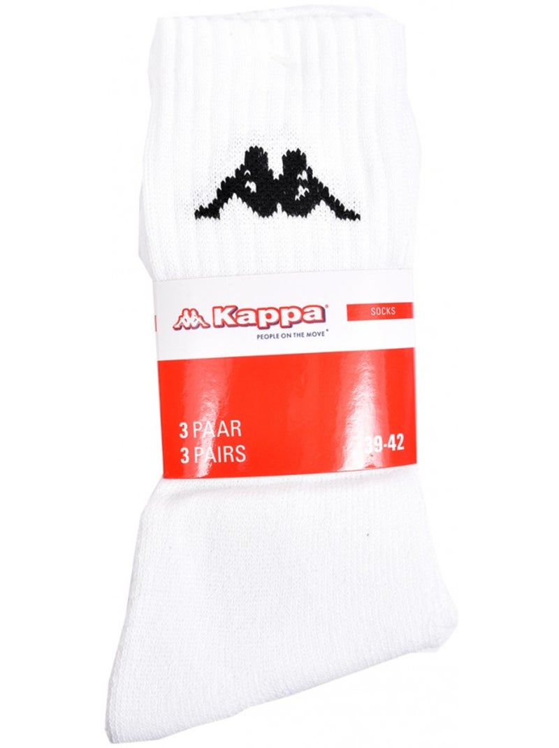Chaussettes homme KAPPA Modèle Tennis -Assortiment modèles photos selon arrivages- - Pack de 12 Multicolore - Kiabi