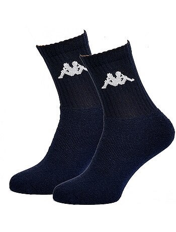Chaussettes homme KAPPA Modèle Tennis -Assortiment modèles photos selon arrivages- - Pack de 6