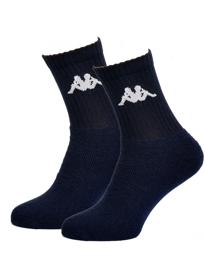Chaussettes homme KAPPA Modèle Tennis -Assortiment modèles photos selon arrivages- - Pack de 6 Bleu marine - Kiabi