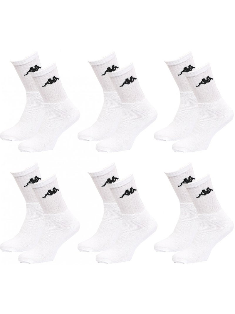 Chaussettes homme KAPPA Modèle Tennis -Assortiment modèles photos selon arrivages- - Pack de 6 Multicolore - Kiabi