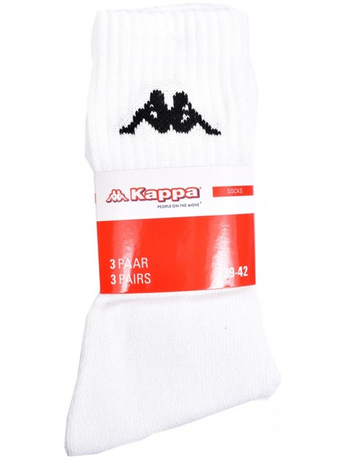 Chaussettes homme KAPPA Modèle Tennis -Assortiment modèles photos selon arrivages- - Pack de 6 - Kiabi