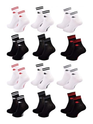 Chaussettes Courtes Homme Kappa Quarter - Taille 39-42 - 70% Coton - Neuves Avec étiquettes