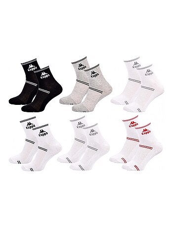 Chaussettes Homme KAPPA QUARTER Pack de 6