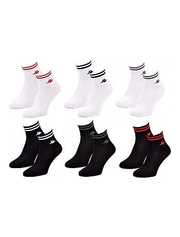 Chaussettes Homme QUARTER KAPPA - Pack de 6