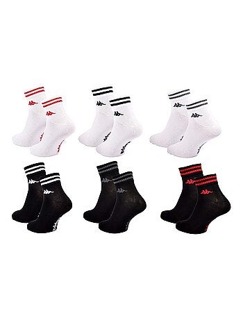 Chaussettes Homme QUARTER KAPPA - Pack de 6