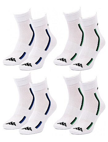 Chaussettes Homme KAPPA QUARTER SPORT - Pack de 4