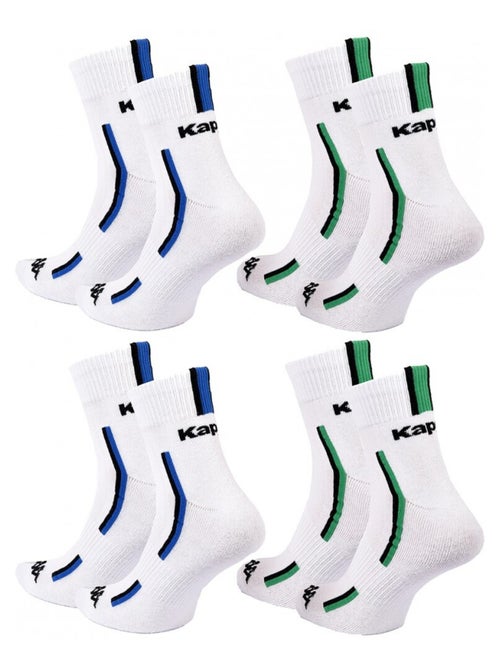 Chaussettes Homme KAPPA QUARTER SPORT - Pack de 4 - Kiabi