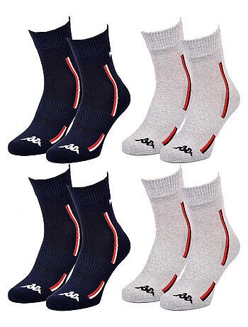 Chaussettes Homme KAPPA QUARTER SPORT - Pack de 4