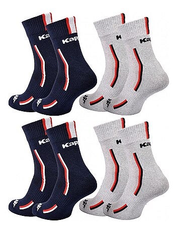 Chaussettes Homme KAPPA QUARTER SPORT - Pack de 4