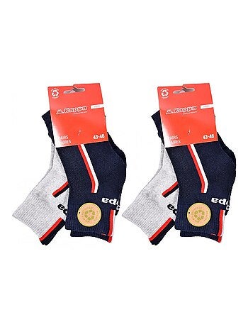 Chaussettes Homme KAPPA QUARTER SPORT - Pack de 4