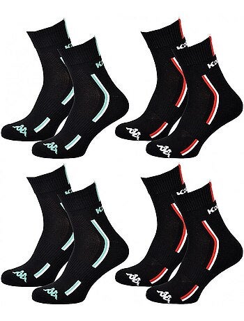 Chaussettes Homme KAPPA QUARTER SPORT - Pack de 4