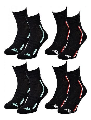 Chaussettes Homme KAPPA QUARTER SPORT - Pack de 4