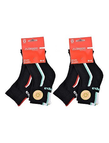 Chaussettes Homme KAPPA QUARTER SPORT - Pack de 4