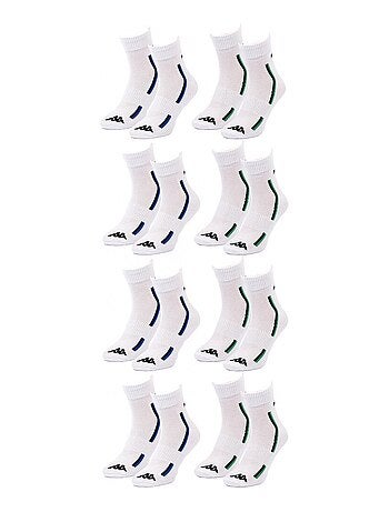 Chaussettes Homme KAPPA QUARTER SPORT - Pack de 8