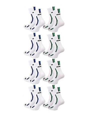 Chaussettes Homme KAPPA QUARTER SPORT - Pack de 8