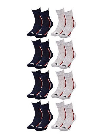 Chaussettes Homme KAPPA QUARTER SPORT - Pack de 8