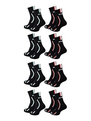 Chaussettes Homme KAPPA QUARTER SPORT - Pack de 8