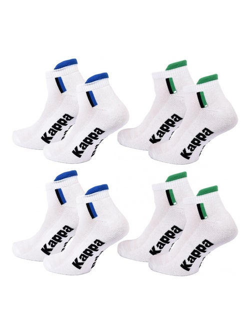 Chaussettes Homme KAPPA SNEAKER SPORT - Pack de 4 - Kiabi