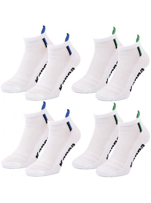 Chaussettes Homme KAPPA SNEAKER SPORT - Pack de 4 - Kiabi