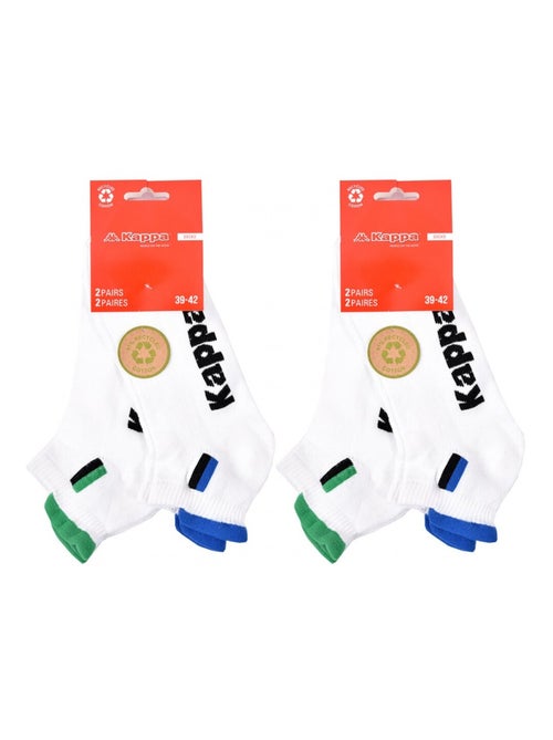 Chaussettes Homme KAPPA SNEAKER SPORT - Pack de 4 - Kiabi