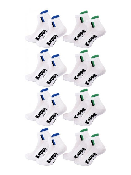 Chaussettes Homme KAPPA SNEAKER SPORT - Pack de 8 - Kiabi